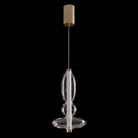 Подвесной светильник Crystal Lux QUASAR SP10W LED TRANSPARENT