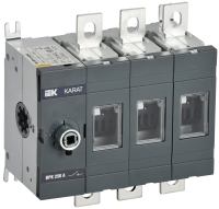 Выключатель-разъединитель ВРК без рукоятки управления 3P 250А KARAT IEK KA-VR10-3-0250