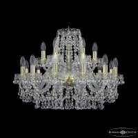 Подвесная люстра Bohemia Ivele Crystal 1409/12+6/240 G