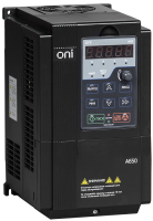 Преобразователь частоты A650 380В 3Ф 0.75kW 2.5А ONI A650-33E0075T