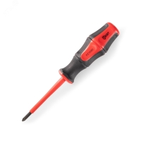 Отвертка диэлектрическая PZ1х80 серия ПРОФИ КВТ 78613