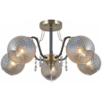 Люстра на штанге Illumico IL0432-5CSQ-29 AB BK