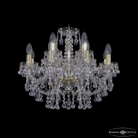 Подвесная люстра Bohemia Ivele Crystal 1409/8+4/195 G