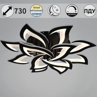 Потолочная люстра Reluce 30150-0.3-8+4 BK