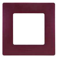 Рамка 1-постовая Legrand Etika сливовая 672561