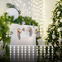 Гирлянда Eurosvet 200-006 200-006 теплый белый 2*2.6м IP20 a060422