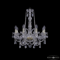 Подвесная люстра Bohemia Ivele Crystal 1411/8/195/h-65 G