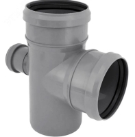 Крестовина одноплоскостная (Полипропилен) 110х110х 50/87.5 PRO AQUA 801587P