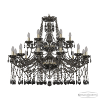 Подвесная люстра Bohemia Ivele Crystal 1413/12+6/360/2d G M781