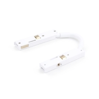 Коннектор гибкий для магнитного шинопровода Arlight MAG-MICROCOSM-CON-FLEX-LONG-POWER (WH) (IP20 Пластик) 062989