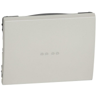 Лицевая панель Legrand Galea Life выключателя с подсветкой перламутр 771534