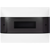 Practibox S Пластиковый щиток Встраиваемый (ЩРв-П) 1X12 Дымчатая дверь Legrand 135551
