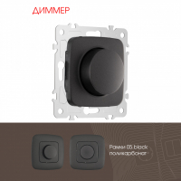 Диммер Arte Milano 205.48-1.black