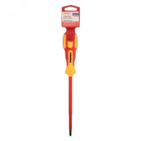Отвертка крестовая диэлектрическая PH2 х 150 мм REXANT 12-4718