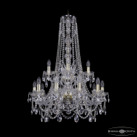 Подвесная люстра Bohemia Ivele Crystal 1411/10+5/240/h-94/2d G