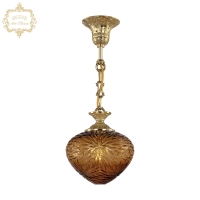 Подвесной светильник Art Classic 34.003P.18.G.Amber.H-1A ArtClassic