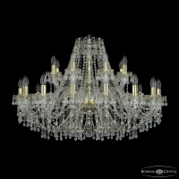 Подвесная люстра Bohemia Ivele Crystal 1410/16+8/360 G V0300