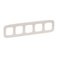 Рамка 5-постовая Legrand Valena Allure Слоновая кость 754315