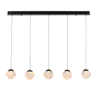 Подвесной светильник Delight Collection MD25030003-5B matt black/clear