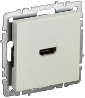 BRITE Розетка HDMI РHDMI-0-БрКр бежевый IEK BR-H10-K10
