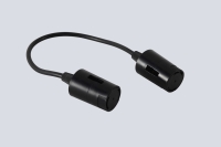 Крепление подвесное с двойным фиксатором для гибкой магнитной системы Crystal Lux Trace 48V CLT 0.217 04 BL