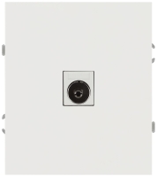 Розетка ЭРА Arktik 16-3101-01 TV одиночная белый Б0070464