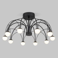 Люстра на штанге Eurosvet Ragno 90035/10 LED черный a069307