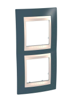 Рамка 2-постовая вертикальная Schneider Electric Unica Хамелеон MGU6.004V.577