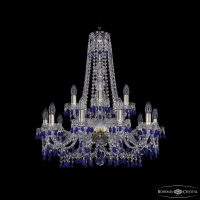 Подвесная люстра Bohemia Ivele Crystal 1410/10+5/240/h-75 G V3001