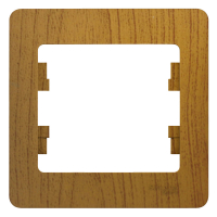 Рамка 1-ая Systeme Electric Glossa Дерево Дуб GSL000501