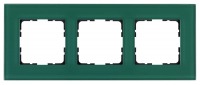 Рамка 3-постовая стекло цвет Лазурный Jasmart G1003GJ
