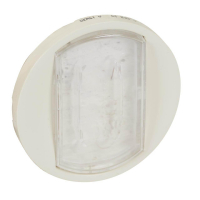 Лицевая панель Legrand Celiane переключателя с этикеткой слоновая кость 066215