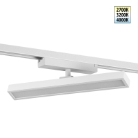 Трековый однофазный светильник с переключателем цв. температуры Novotech Port Stratus 359775