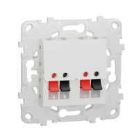 Аудиорозетка двойная Schneider Electric Unica New NU548918