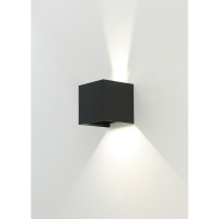 Уличный настенный светильник IMEX Wels IL.0014.0005 BK
