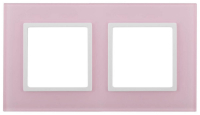 Рамка 2-постовая ЭРА Elegance 14-5102-30 Б0034502