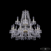 Подвесная люстра Bohemia Ivele Crystal 1403/10+5/240/2d G