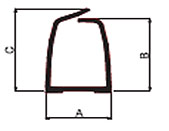 Миниканал перфорированный, гибкий, самоклеящийся, FD18 DKC 02181
