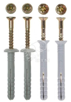 Дюбель-гвоздь 8х80 SM-L потайной бортик, полипропилен (500шт) Tech-KREP 5357 00005357