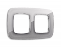 Рамка двухместная Ambrella Volt Radian OF320502