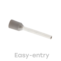 Наконечник штыревой втулочный НШвИ 0.75-12 (50шт.) EKF nhvi-0.75-12