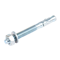 Анкер клиновой 8х80 оцинкованный 2 шт. Крепдил АК-8х80