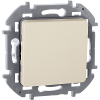 Выключатель одноклавишный INSPIRIA 10 AX 250 В~ слоновая кость Legrand/Daccord 673601