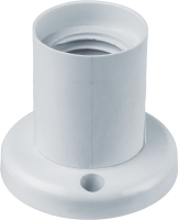 Патрон потолочный прямой Е27 пластиковый белый Navigator Group 14017 21443