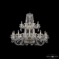 Подвесная люстра Bohemia Ivele Crystal 1402/16+8/400/2d G