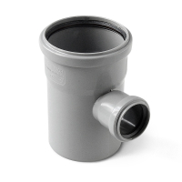 Тройник канализационный (полипропилен) 110x 50/87.5град. PRO AQUA 201587