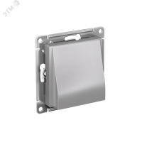 Вывод кабеля ATLASDESIGN механизм алюминий Systeme Electric ATN000399