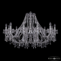 Подвесная люстра Bohemia Ivele Crystal 1403/12/360 Ni