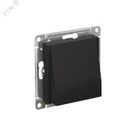 Вывод кабеля ATLASDESIGN механизм карбон Systeme Electric ATN001099