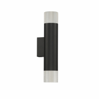 Настенный светильник iLedex Delta 2365-2 BK+SL